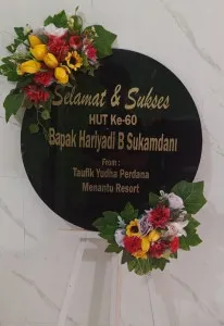 Papan Akrilik Ucapan Ulang Tahun Mamuju Tengah